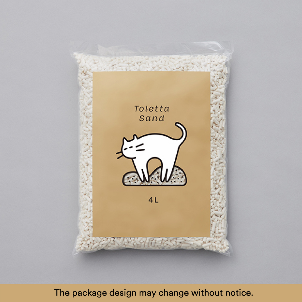 Toletta Sand - Cat Litter, 2-month worth -
